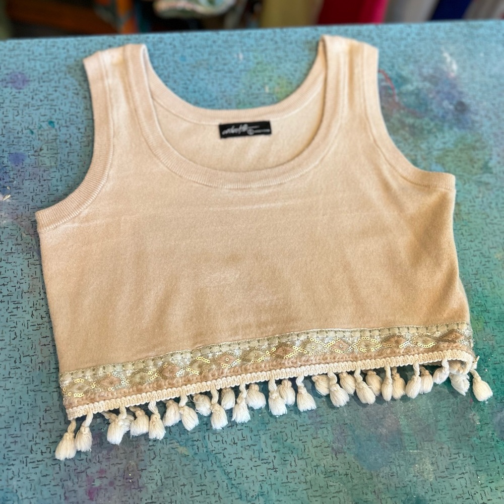 Soft Neutral Tassel Set - Picture 2 of 16